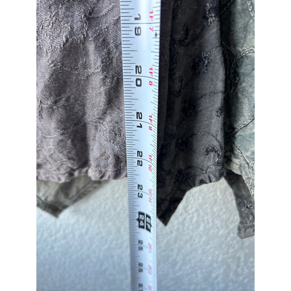 Sacred Threads Patchwork Embroidered Peasant Top … - image 6